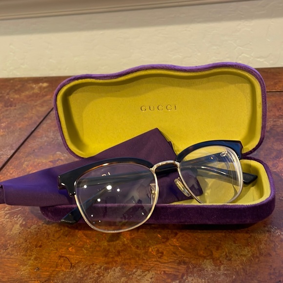 Gucci Prescription Glasses (with old transition prescription) - Picture 1 of 10